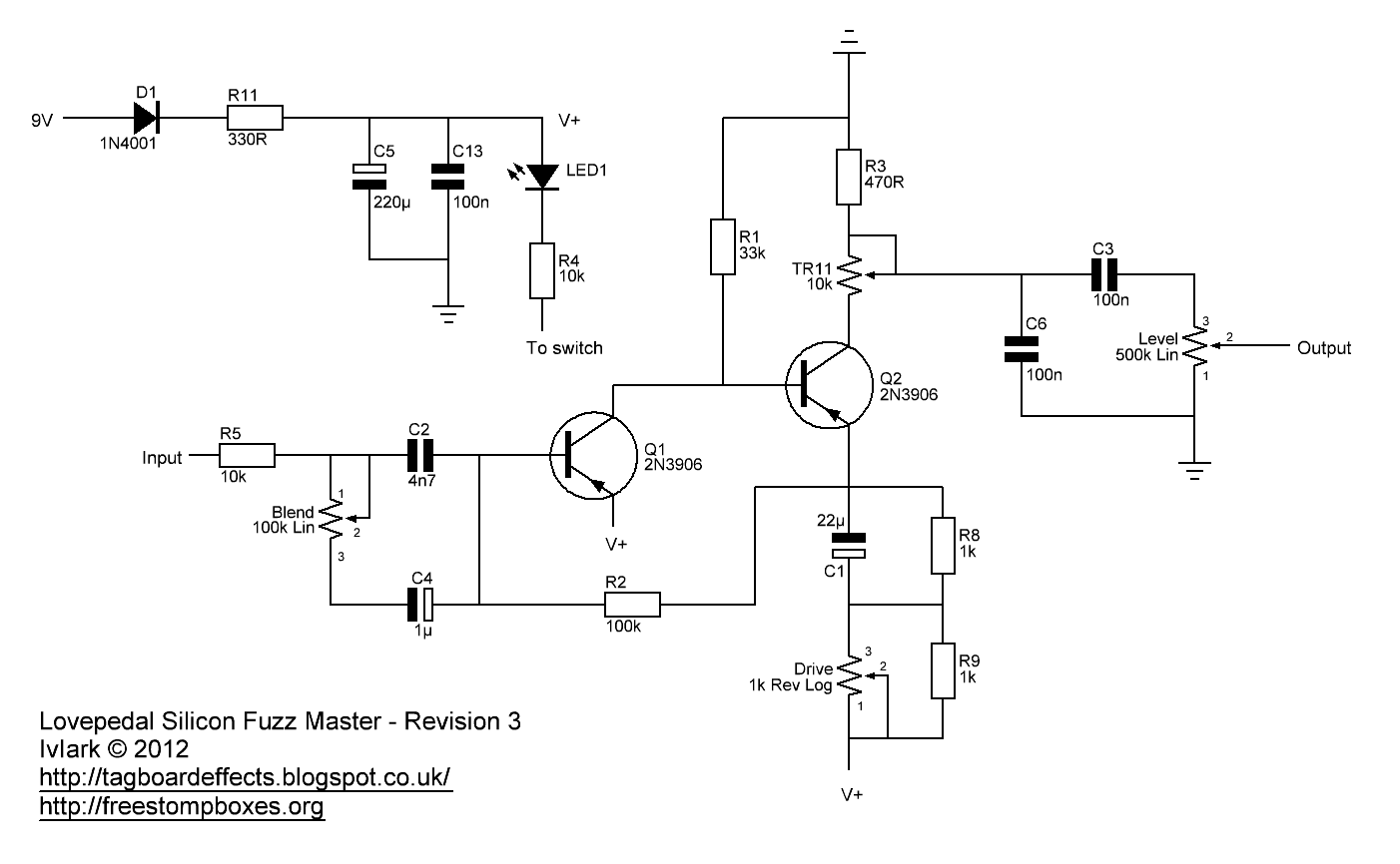 ギター Lovepedal Silicon Fuzz Master La Révolution Deux: Lovepedal - Silicon Fuzzmaster